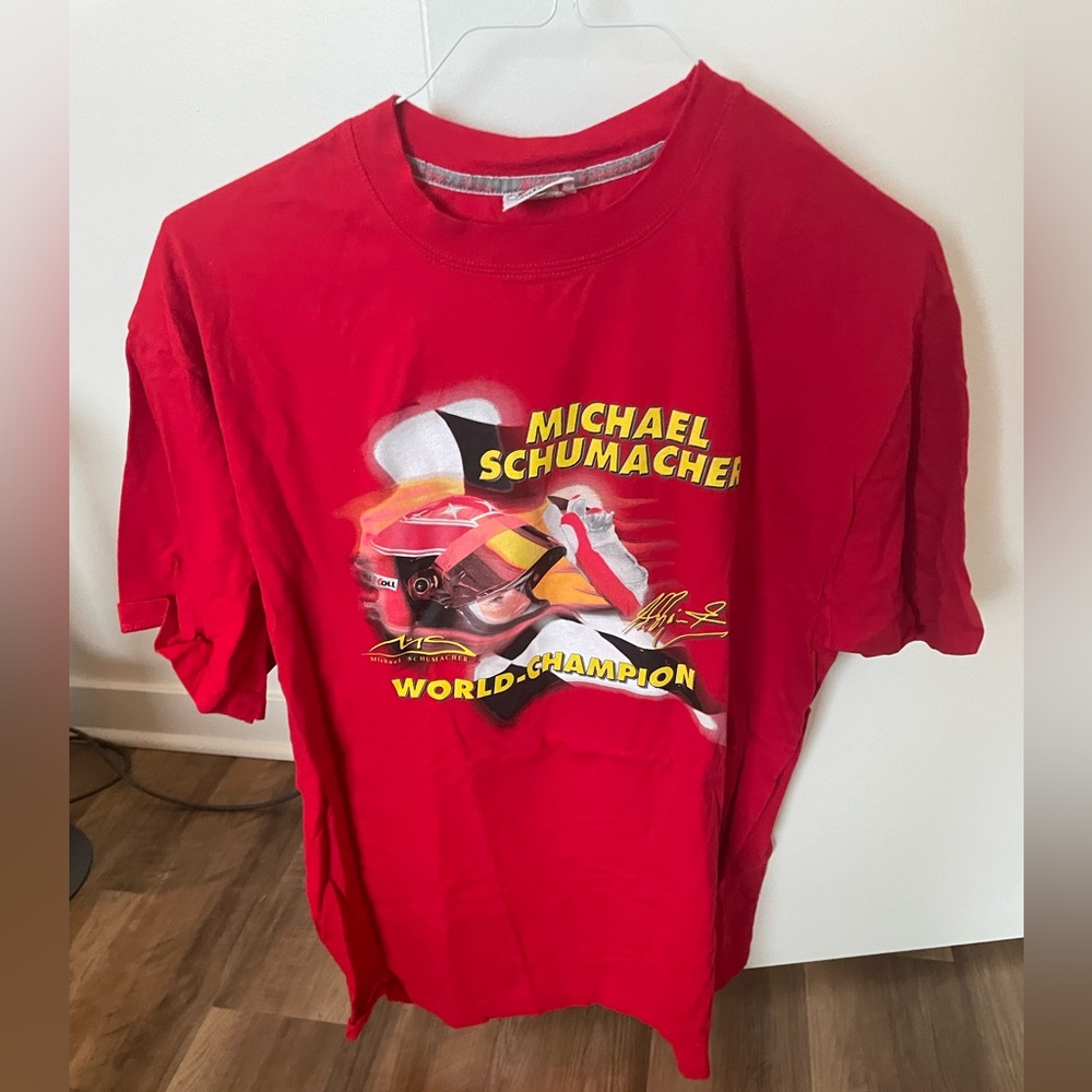 Michael Schumacher Ferrari Racing T-shirt